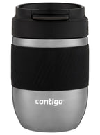 Contigo Pug Mug Snapseal - Black & S/Steel 295ml image 0