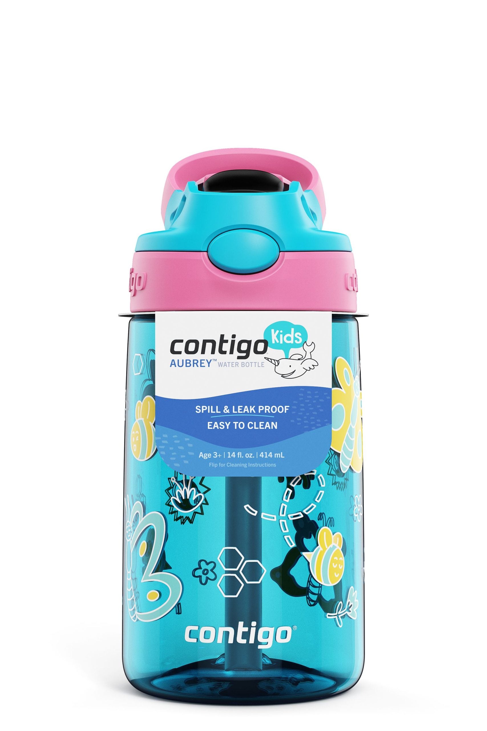 Contigo Kids Autospout - Butterflies 414ml image 4