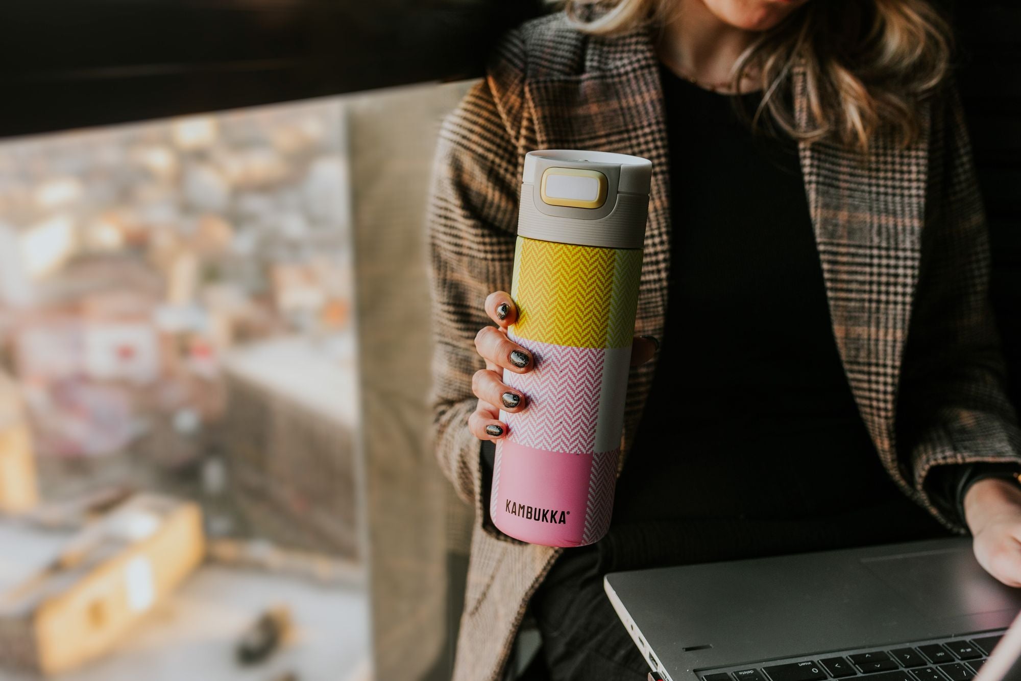 Kambukka ETNA S/S Tumbler 500ml Daydream Madras image 7